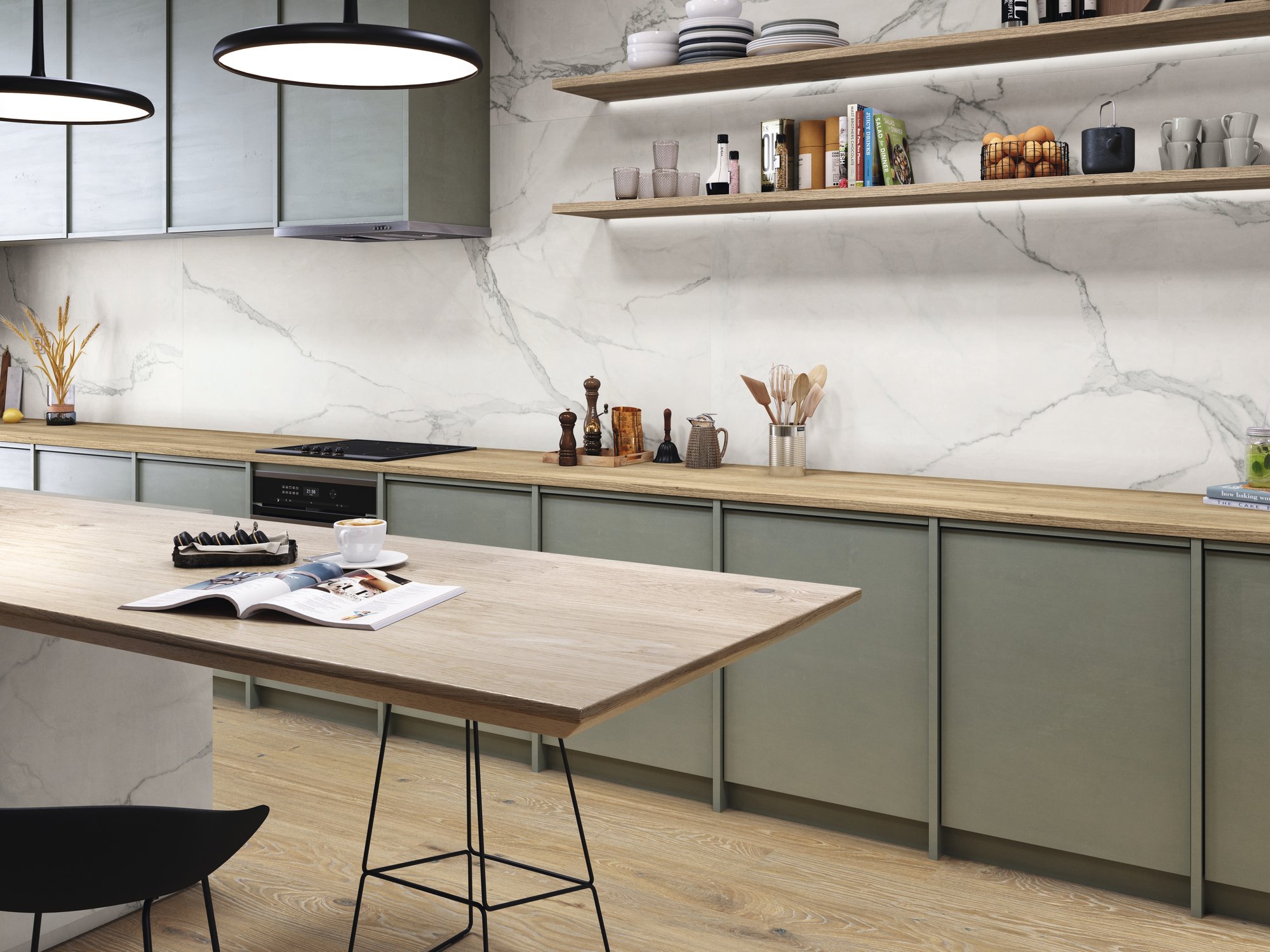 Ape Grupo Коллекция LUNA BLANCA Mat 60*120 см (R60) в интерьере